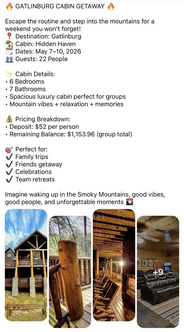 Gatlinburg Cabin Hidden Haven