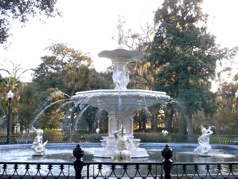 Forsyth Park Fountain — Historic Savannah